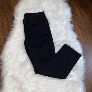 Kut from the Kloth Black Straight Leg 12 Short Denim